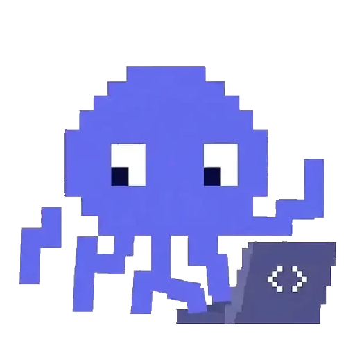OctOpus mascot thinking